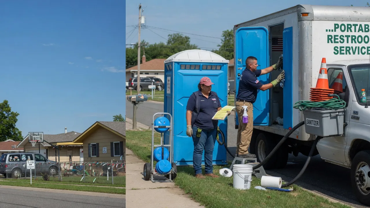 Portable Toilet Rental in Rozel, KS near me